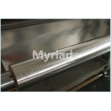 Двухслойная алюминиевая фольга, двусторонняя фольга-Scrim-Kraft Облицовка, алюминиевая теплоизоляционная теплоизоляционная изоляция